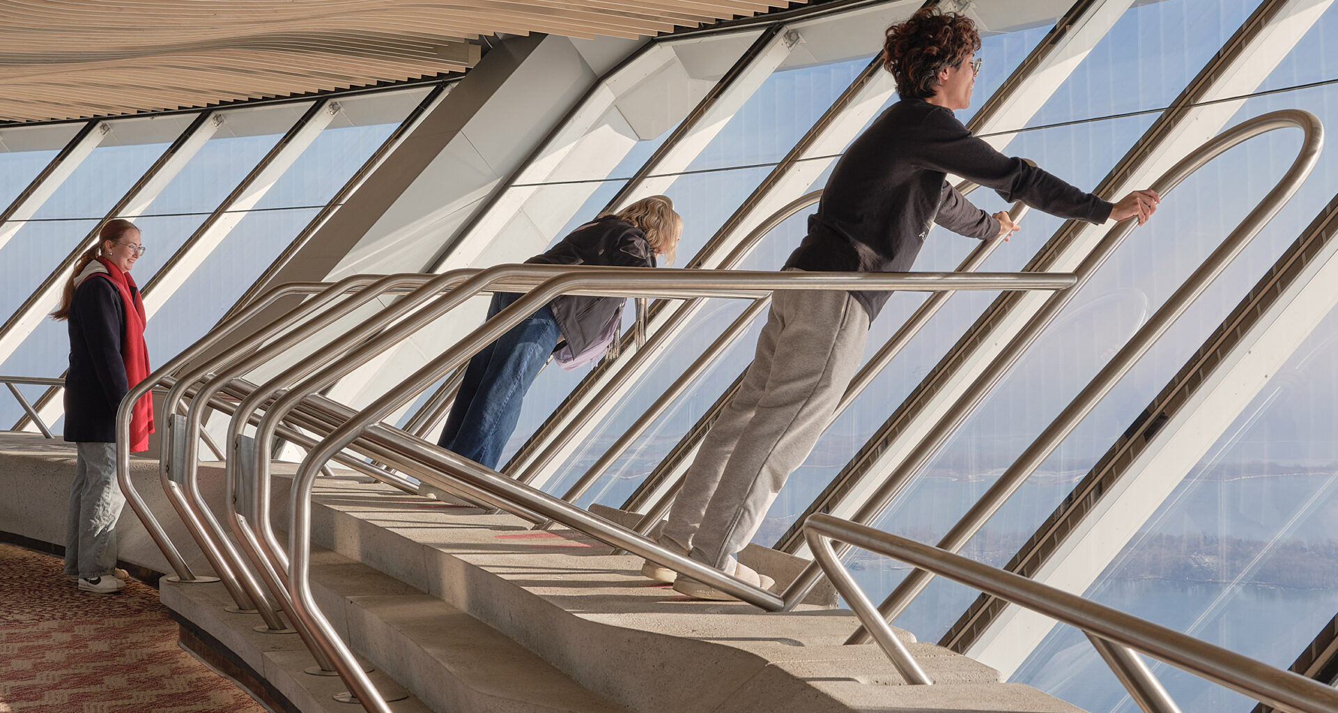 CN Tower interior renovation honours "monument to Canadian life"