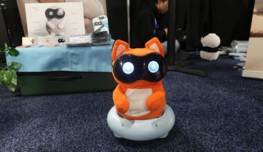 Japanese startup Ludens AI brought two very adorable robots to CES 2026