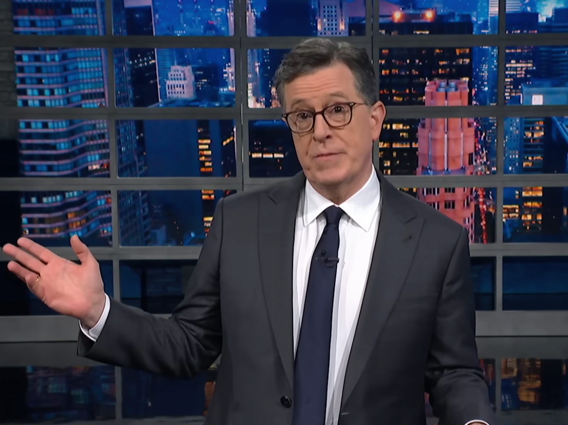Stephen Colbert on 'The Late Show'