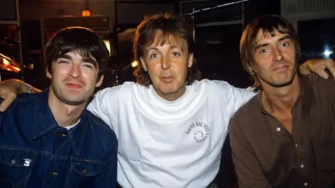 War Child Noel Gallagher, Paul McCartney and Paul Weller