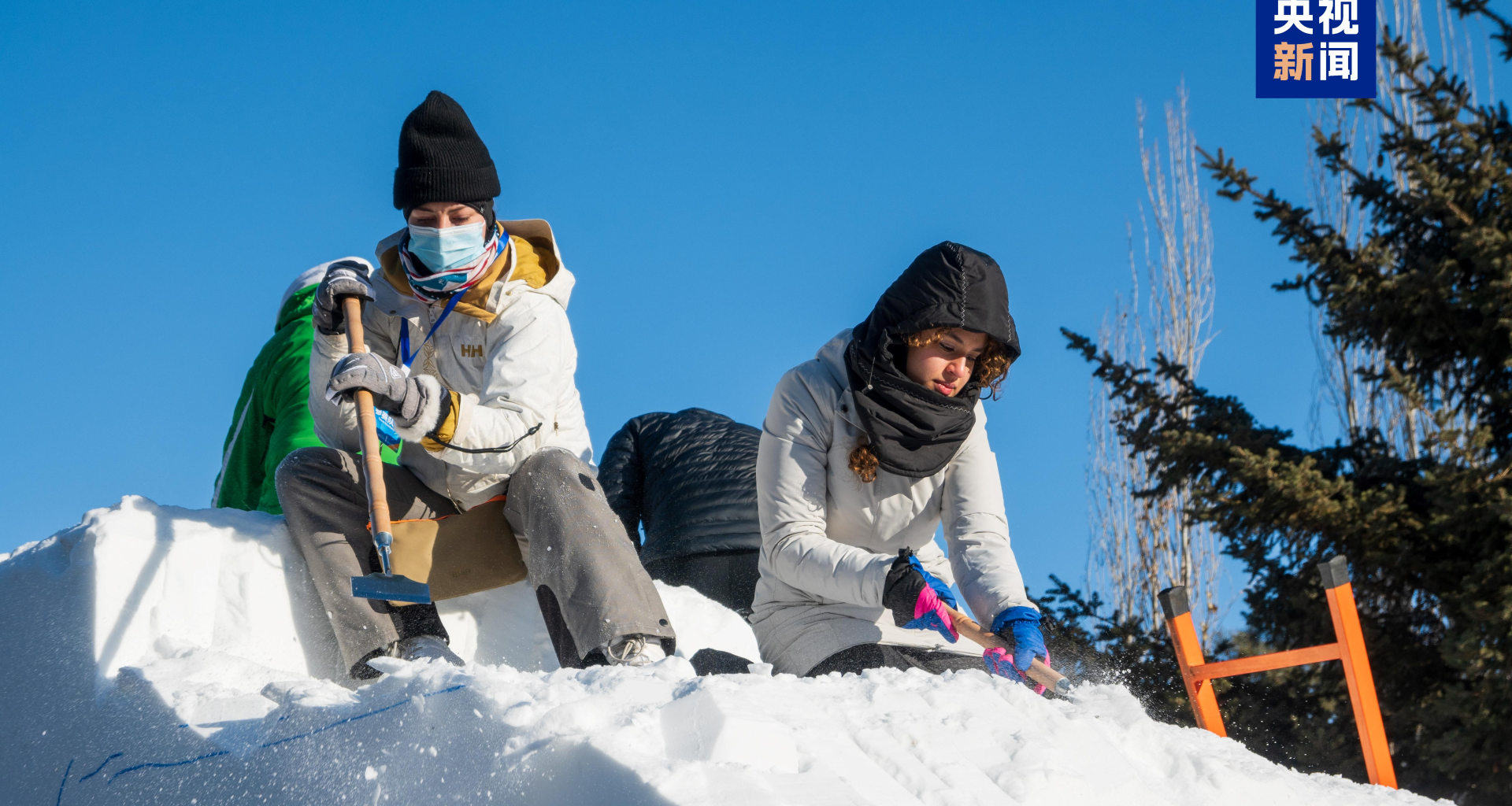 University students gather in Harbin for annual snow sculpture contest - news.cgtn.com