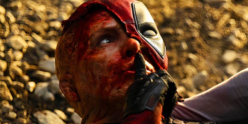 Deadpool telling Thor to be quiet in Deadpool & Wolverine