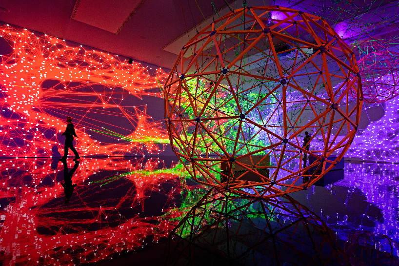 pixel virtual gardens and robotic installations animate miguel chevalier’s solo digital art show