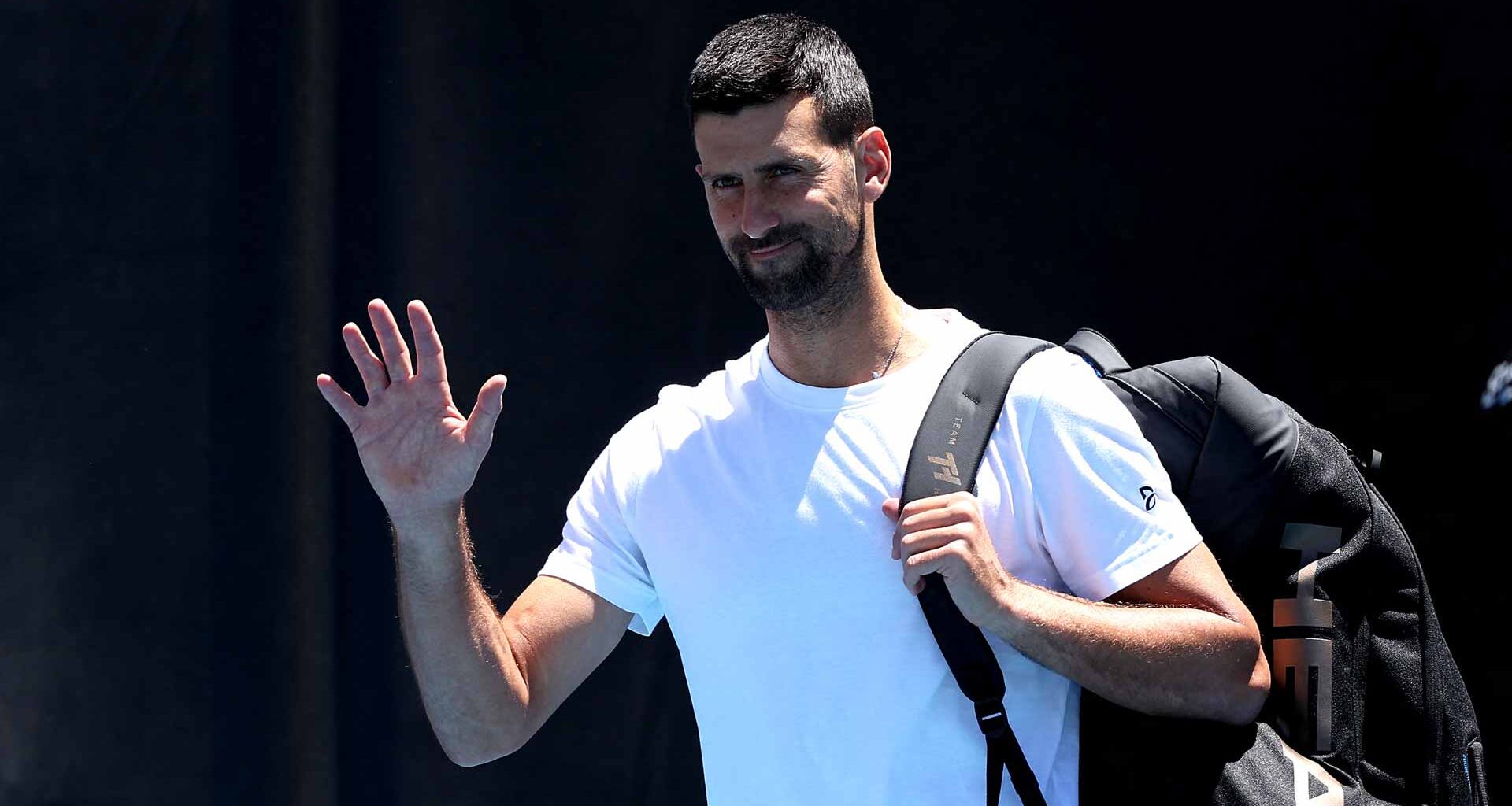Novak Djokovic is aiming for his 100th main-draw match win at the Australian Open.