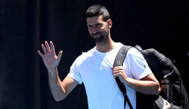 Novak Djokovic is aiming for his 100th main-draw match win at the Australian Open.