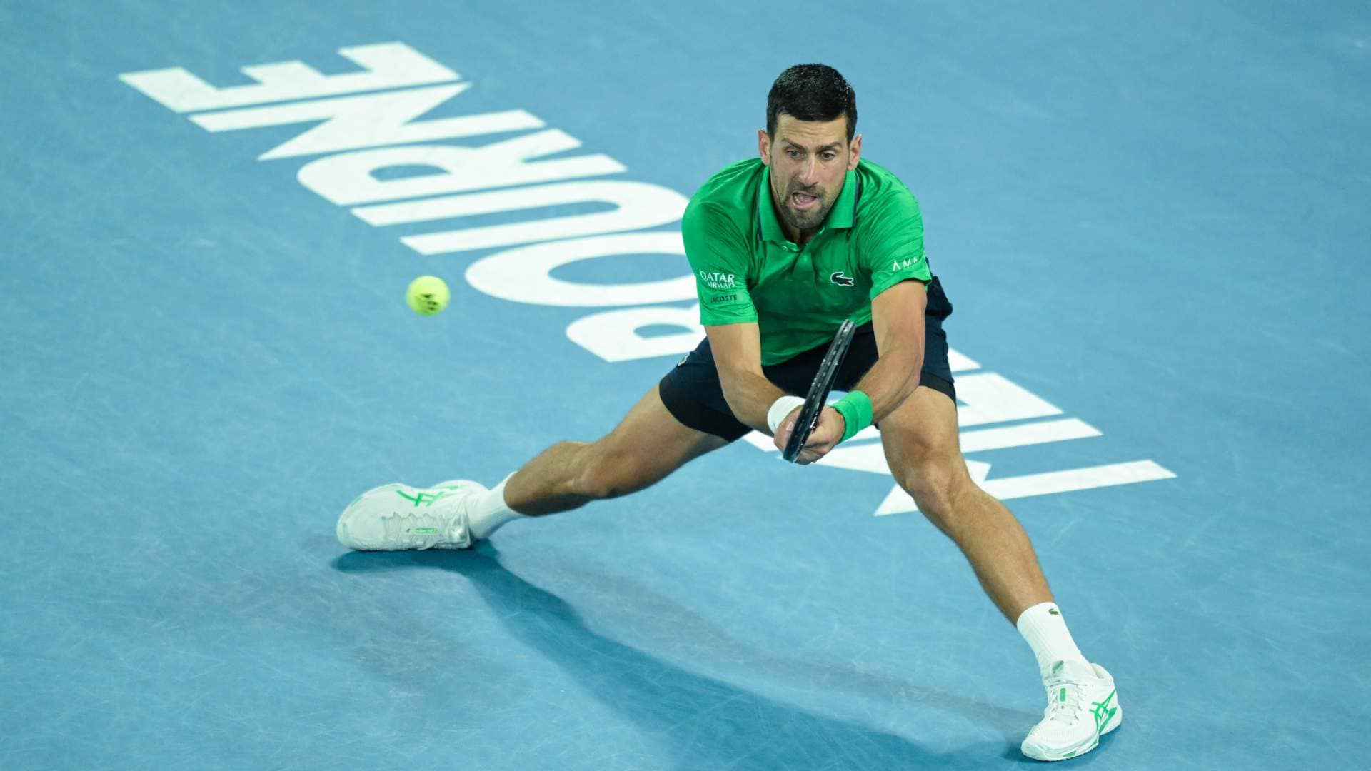Novak Djokovic is into his 13th Australian Open semi-final. 