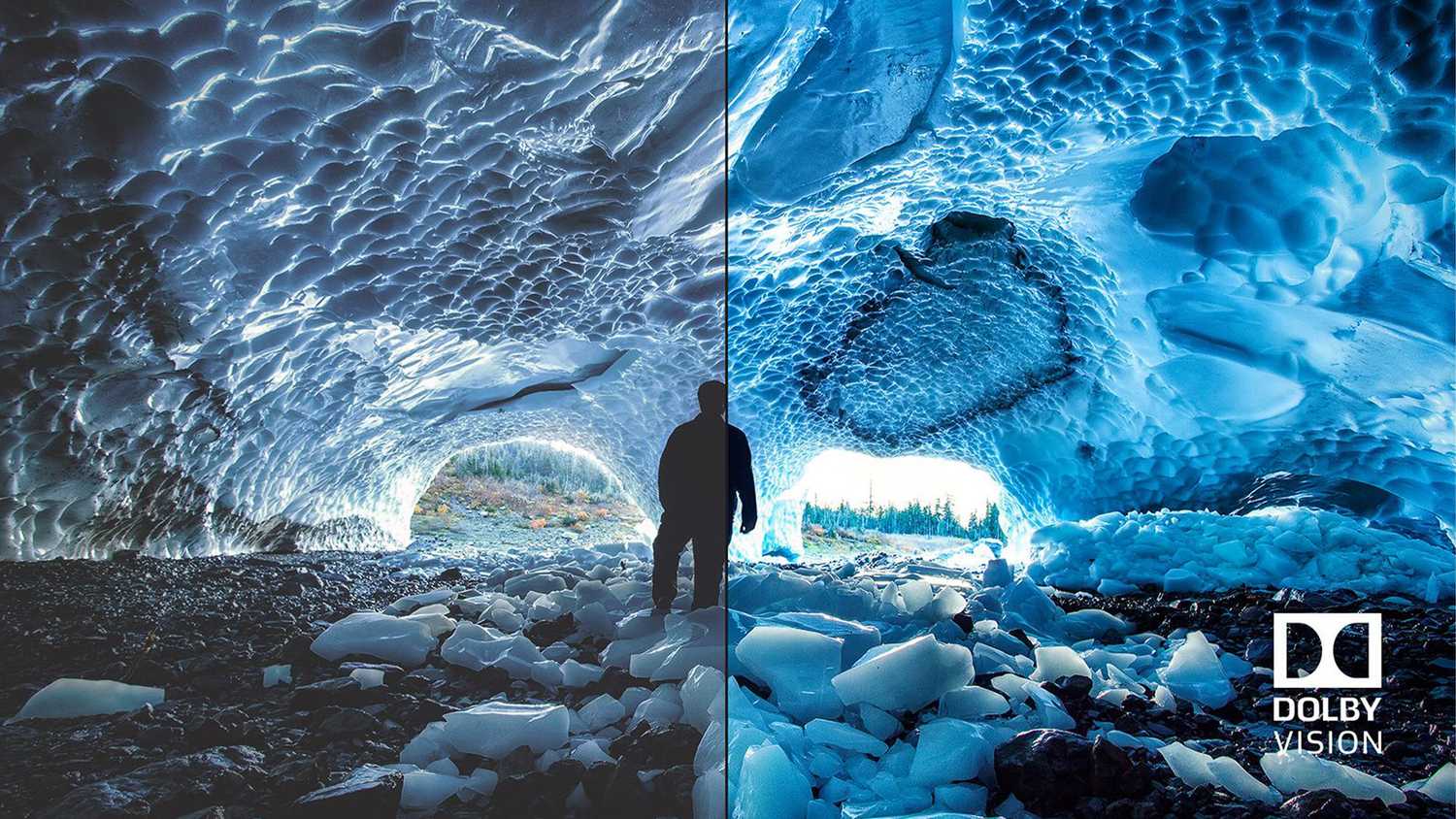 An illustration of Dolby Vision HDR.