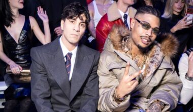 Celebrities Front Row at Dsquared2 Fall 2026 Ready-to-Wear Show [PHOTOS] - WWD