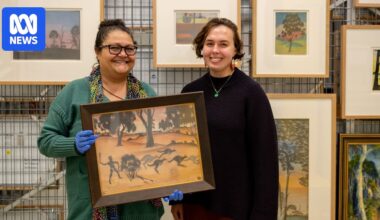 Stolen Generation artwork discovered in trunk of regional WA museum