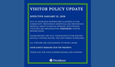 Increasing Respiratory Illnesses in the Inland Northwest Prompt Temporary Visitor Restrictions at Providence Hospitals