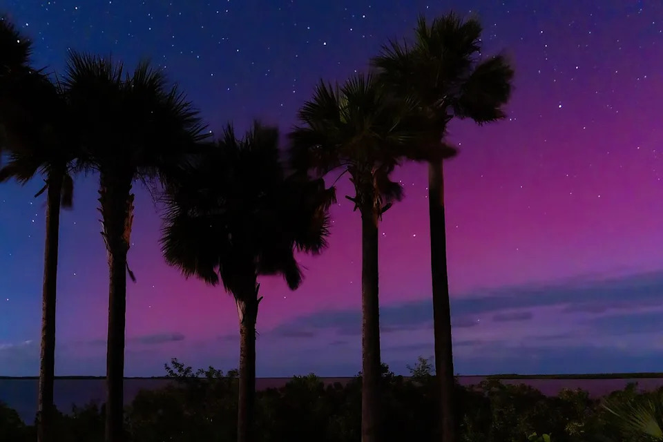 Jen Golbeck/SOPA Images/LightRocket via Getty Auroras near Key West