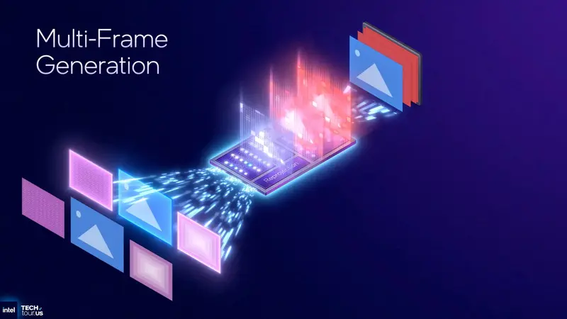 Intel debuts XeSS 3 and multi-frame generation support in new Arc driver
