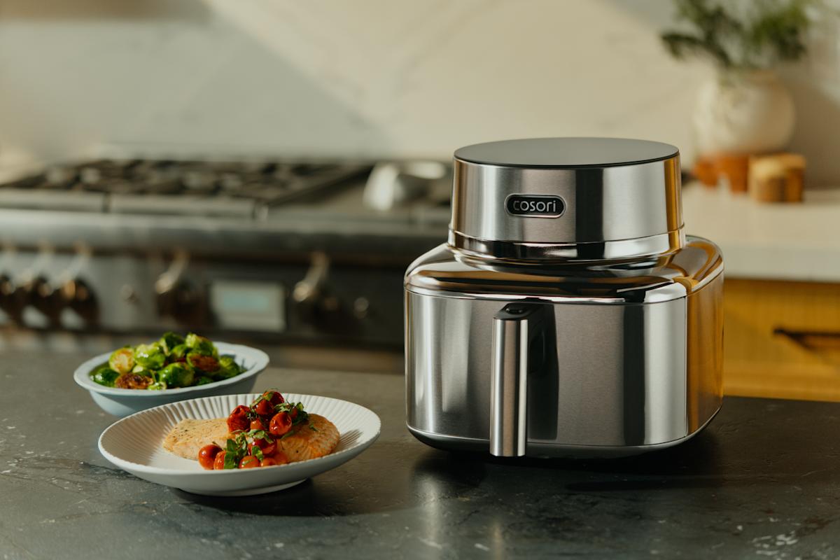 Cosori's stainless steel air fryer wants to assuage your fear of microplastics