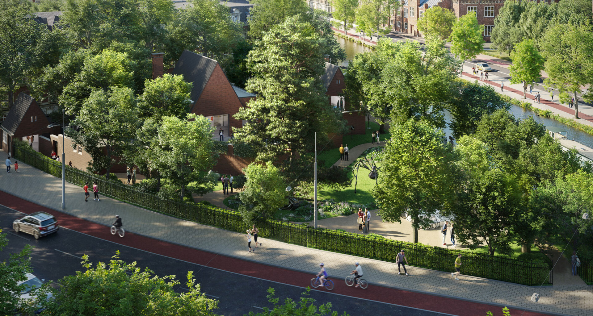 Don Quixote Pavilion and Garden at the Rijksmuseum