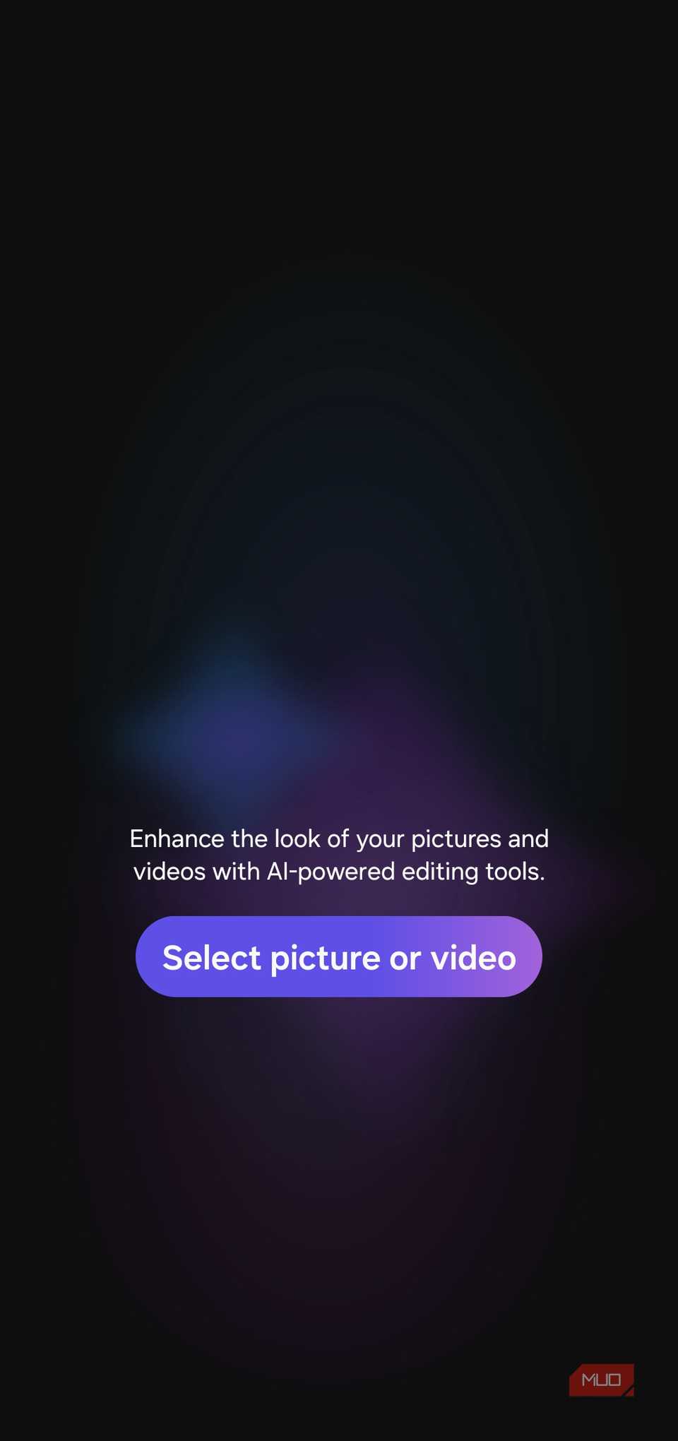 Galaxy Enhance X app on Galaxy phone