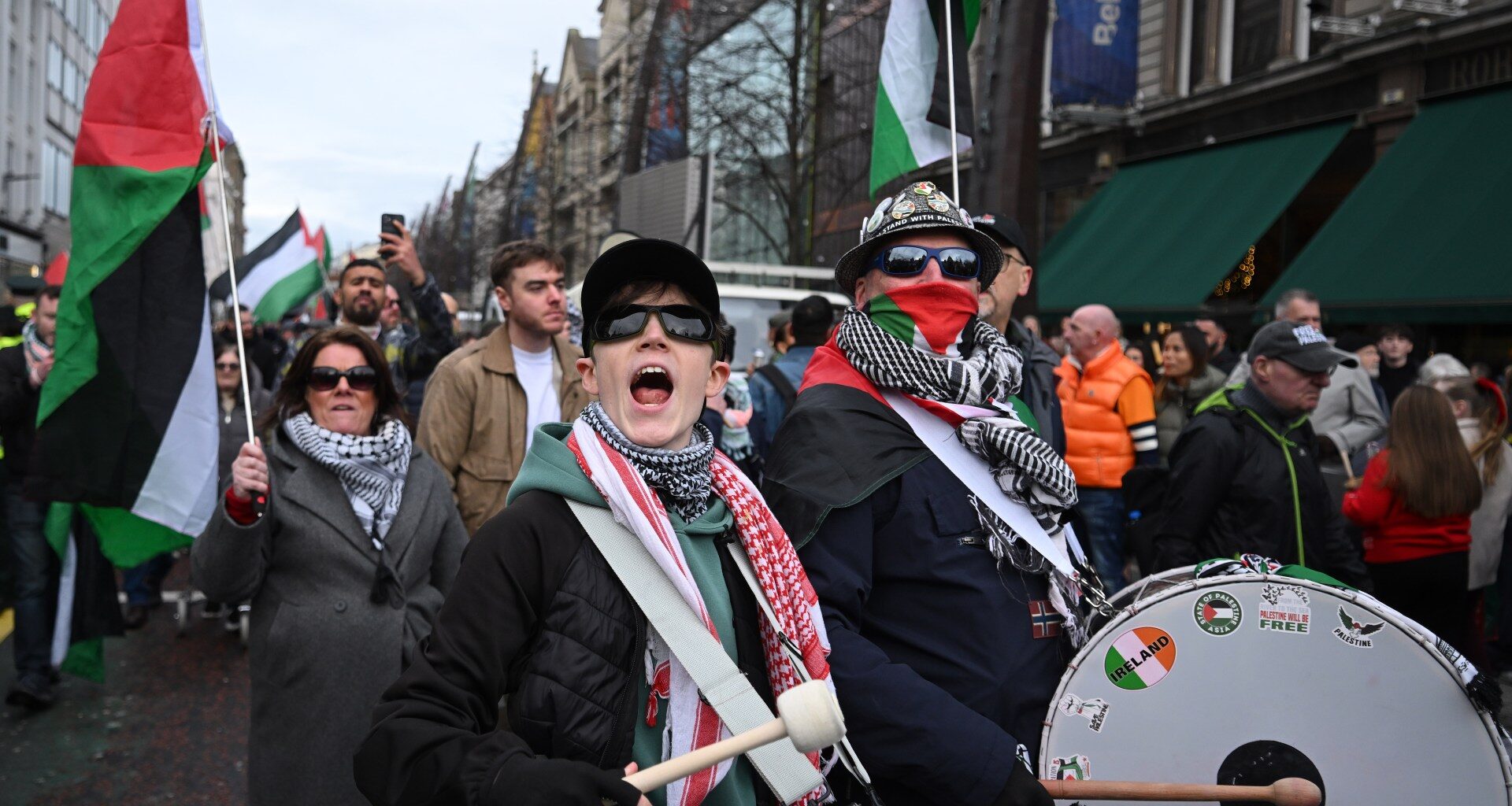 Belfast rallies for Palestine hunger strikers as memories of 1981 return | Israel-Palestine conflict