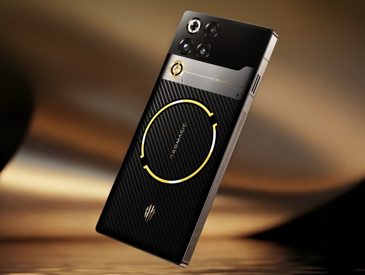 RedMagic 11 Pro+ Golden Saga edition offers a gold-plated liquid cooling system 