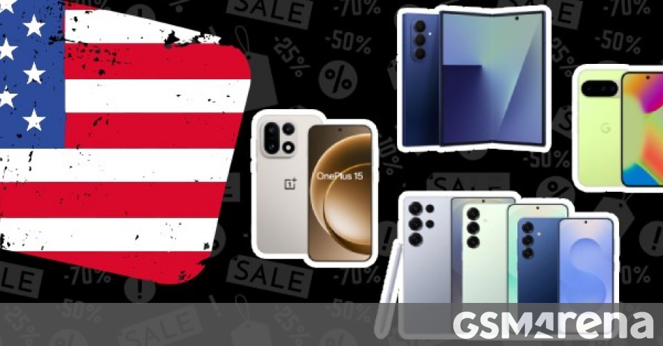 Weekly deals: OnePlus 15, Galaxy S25 and Z 7 series, Motorola Razr 2025 series on sale