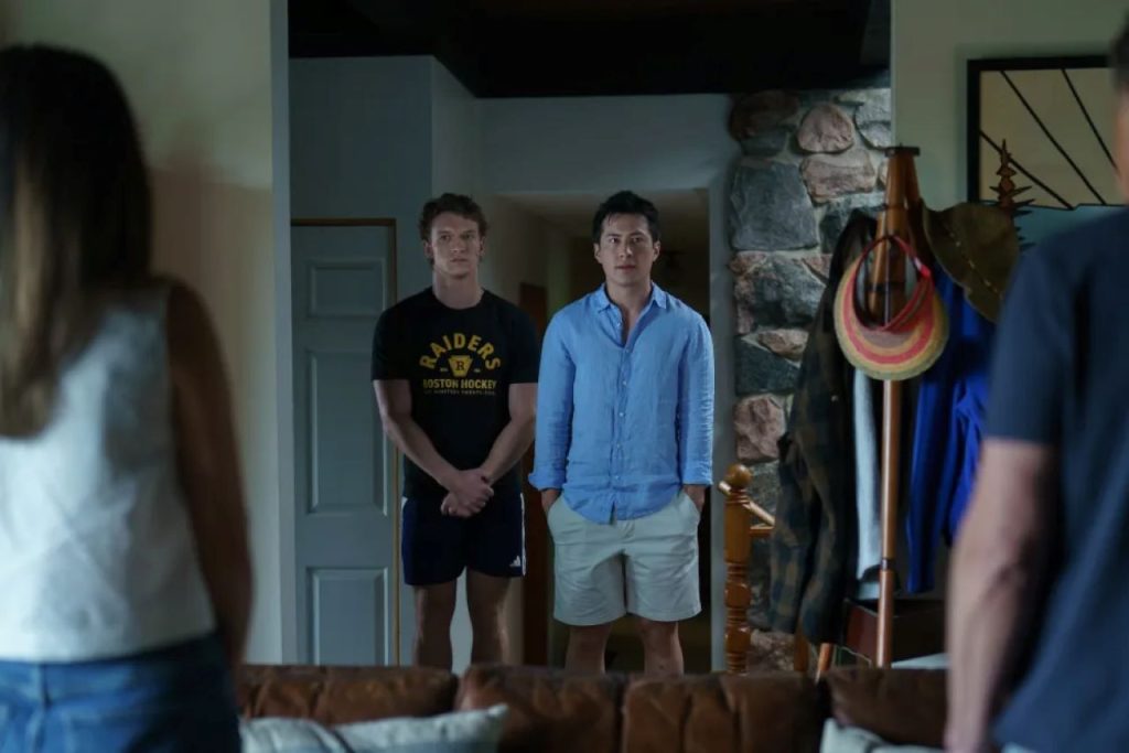 a still from Heated Rivalry