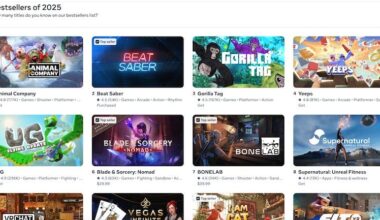 What happened to VR games in 2025?