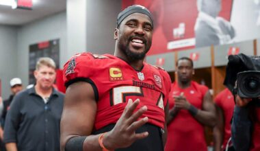 LB Lavonte David Etches Name in Bucs History Against Panthers