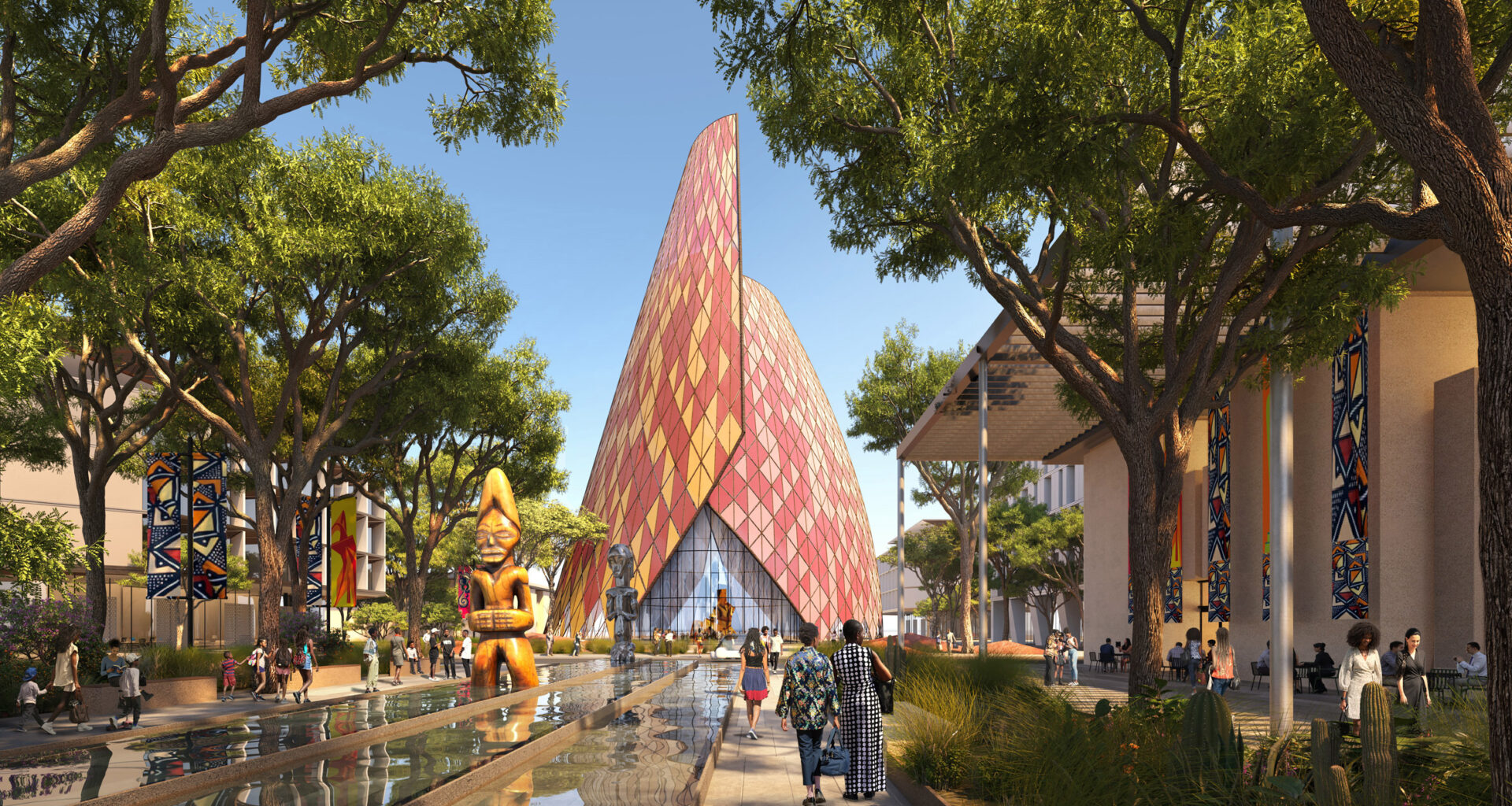 Icolo e Bengo Aerotropolis by Foster + Partners