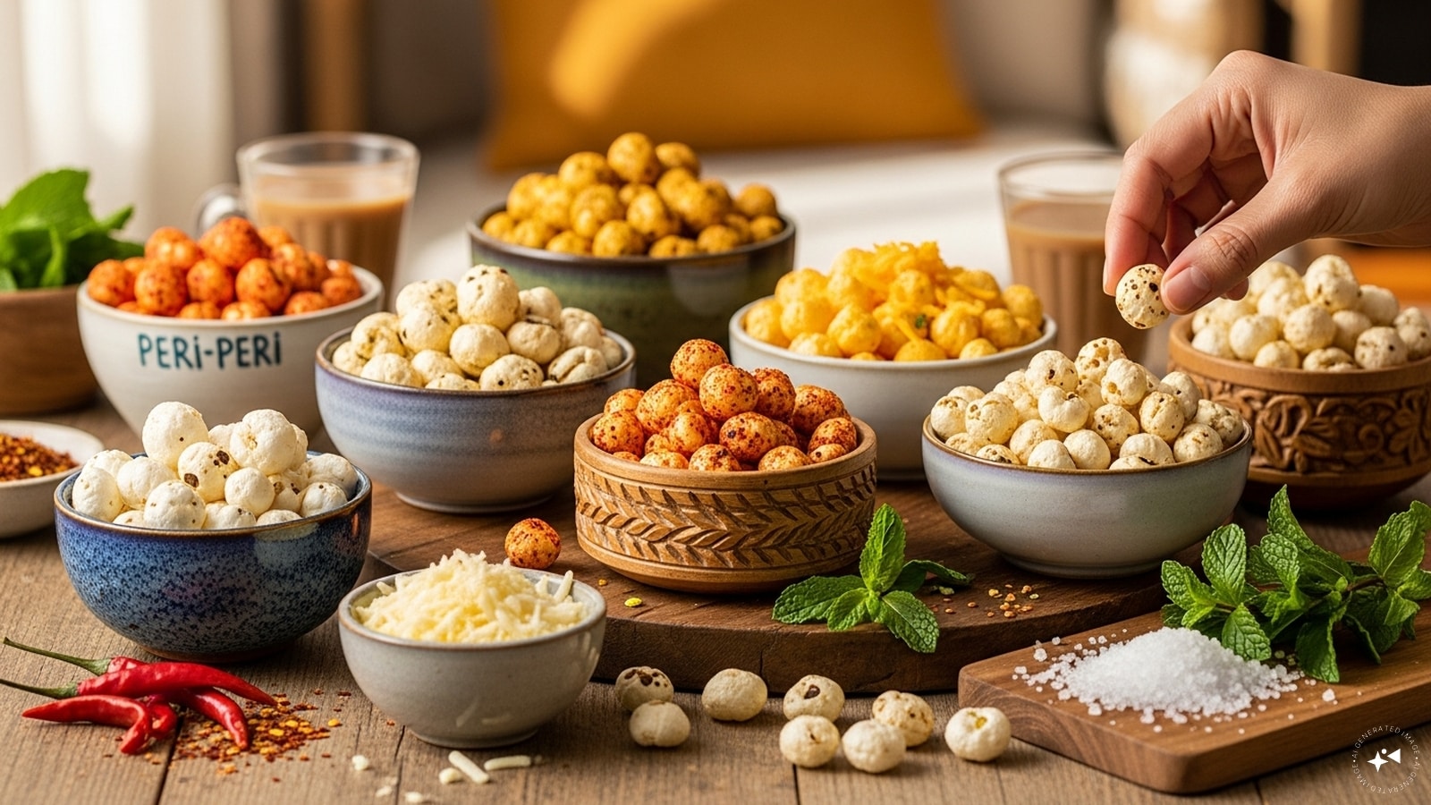 Makhana: PM Modi often referred to makhana as a “supersnack.” Makhana is a nutritious alternative to processed foods—high in protein, low in calories, and beneficial for kidney and heart health. Rich in calcium, it makes for a healthy, guilt-free snack while also supporting Bihar’s farmers and their livelihoods.