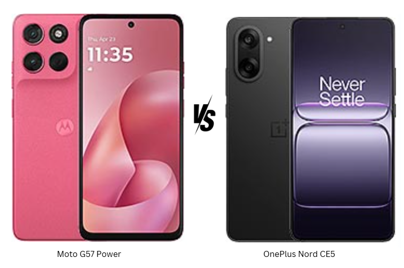 Moto G57 Power vs OnePlus Nord CE5 5G: Which Phone Offers Better Value at $300?