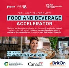 Call for Applications: Food and Beverage Accelerator Program For Entreprenuers 2026