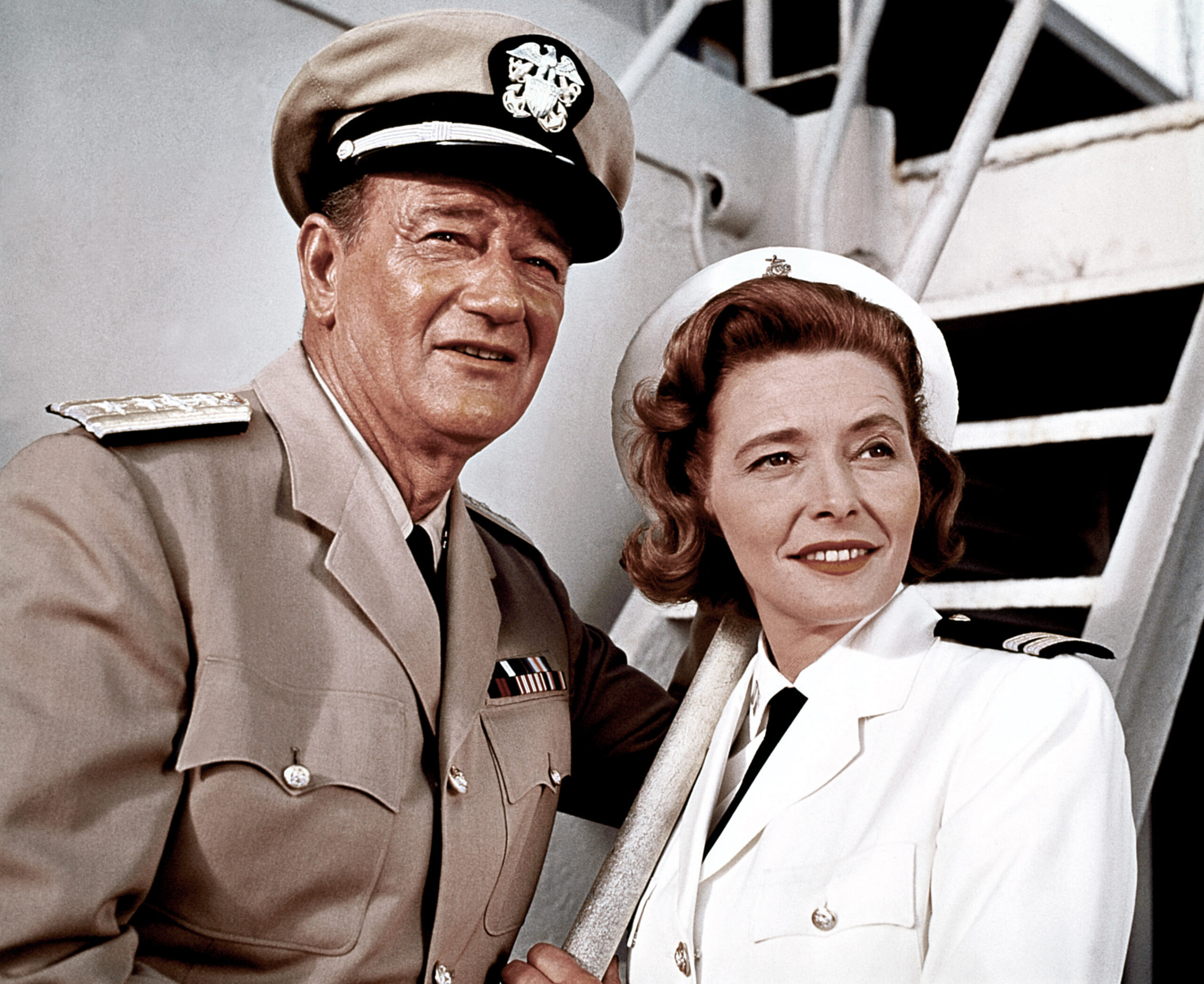 IN HARM'S WAY, John Wayne, Patricia Neal, 1965