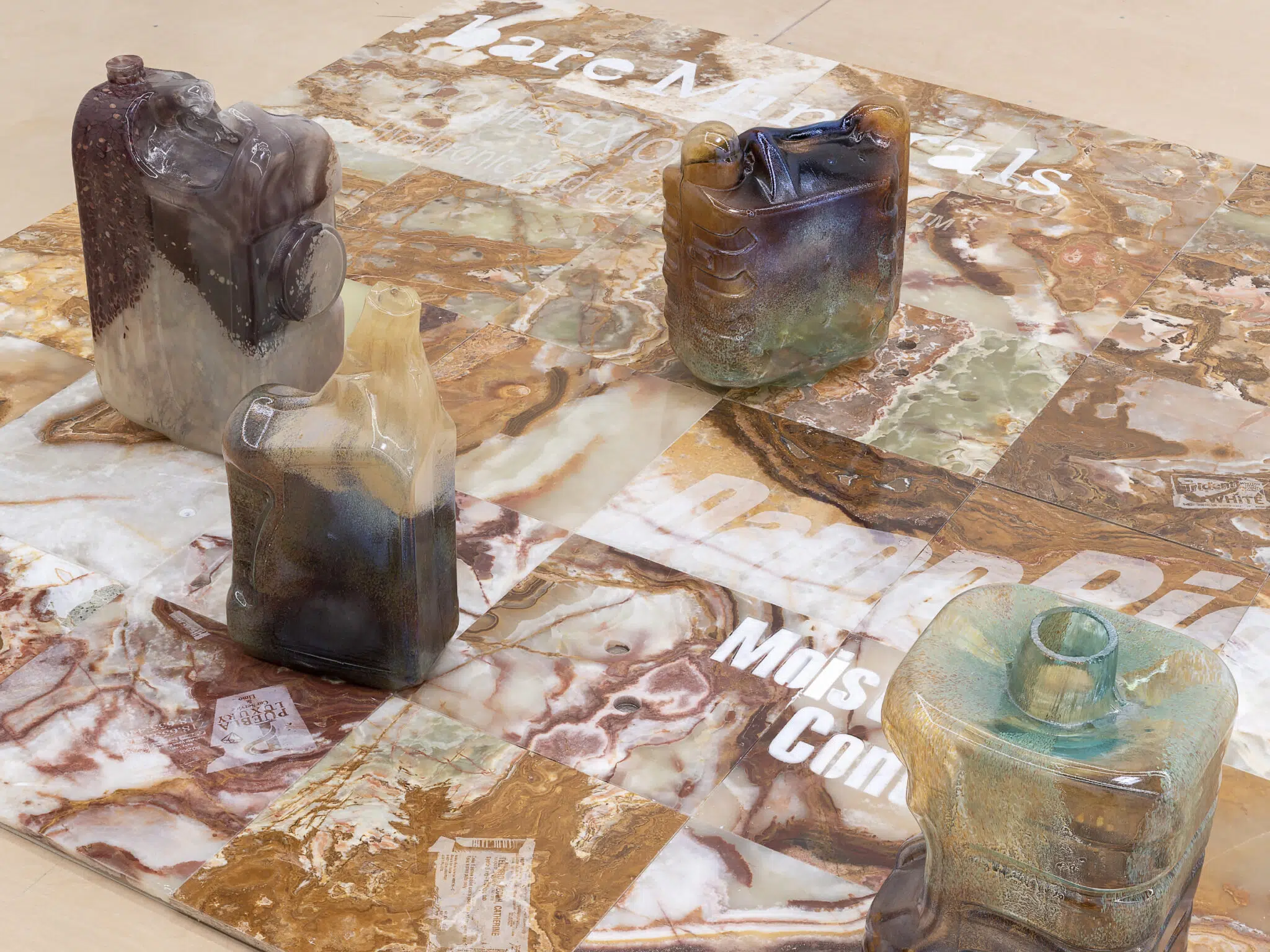 Detail of ‘Compost Index 3 with Volume 2.1, 2.2, 3.1, 4.1, 4.2, 5.1,’ 2023. (Photo: Sebastian Bach)