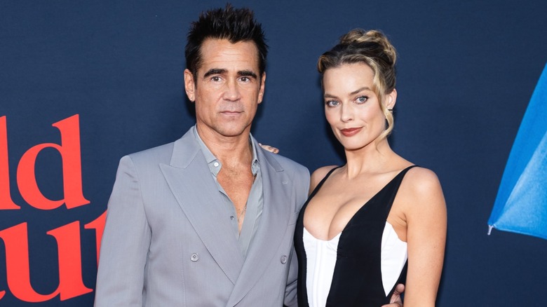 Colin Farrell and Margot Robbie at the premiere of 
