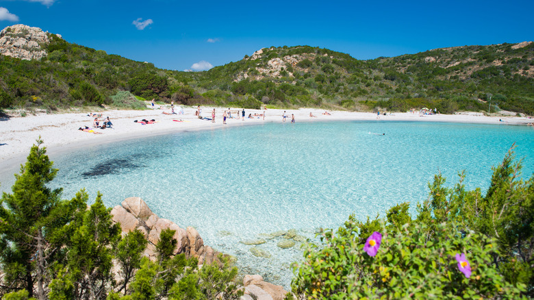 Beach of the Prince in Arzachena, Sardinia