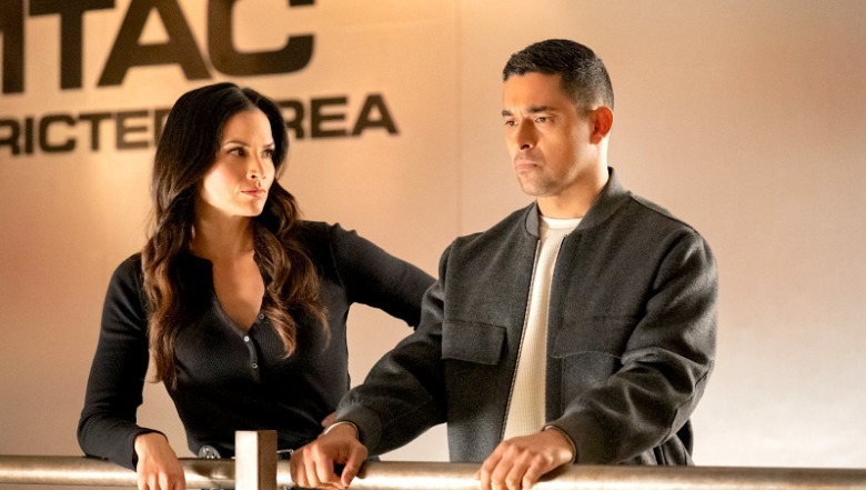 Knight and Torres on NCIS