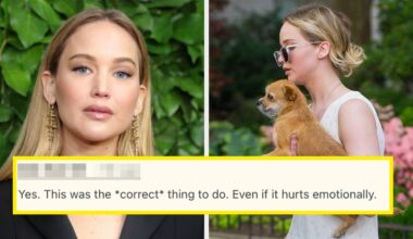 Jennifer Lawrence Gave Up Her Dog For Her Kids' Safety