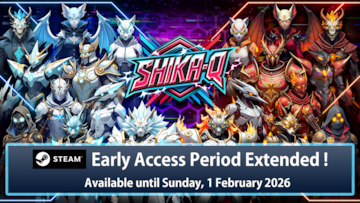 "Ultra-High-Speed Competitive Puzzle Game SHIKA-Q Global Steam Playtest Now Open to the Public Playtest Period Extended Until February 1, 2026 Due to Strong Response"