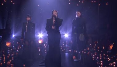 'KPop Demon Hunters' Singers Showcase 'Golden' on 'Kimmel'