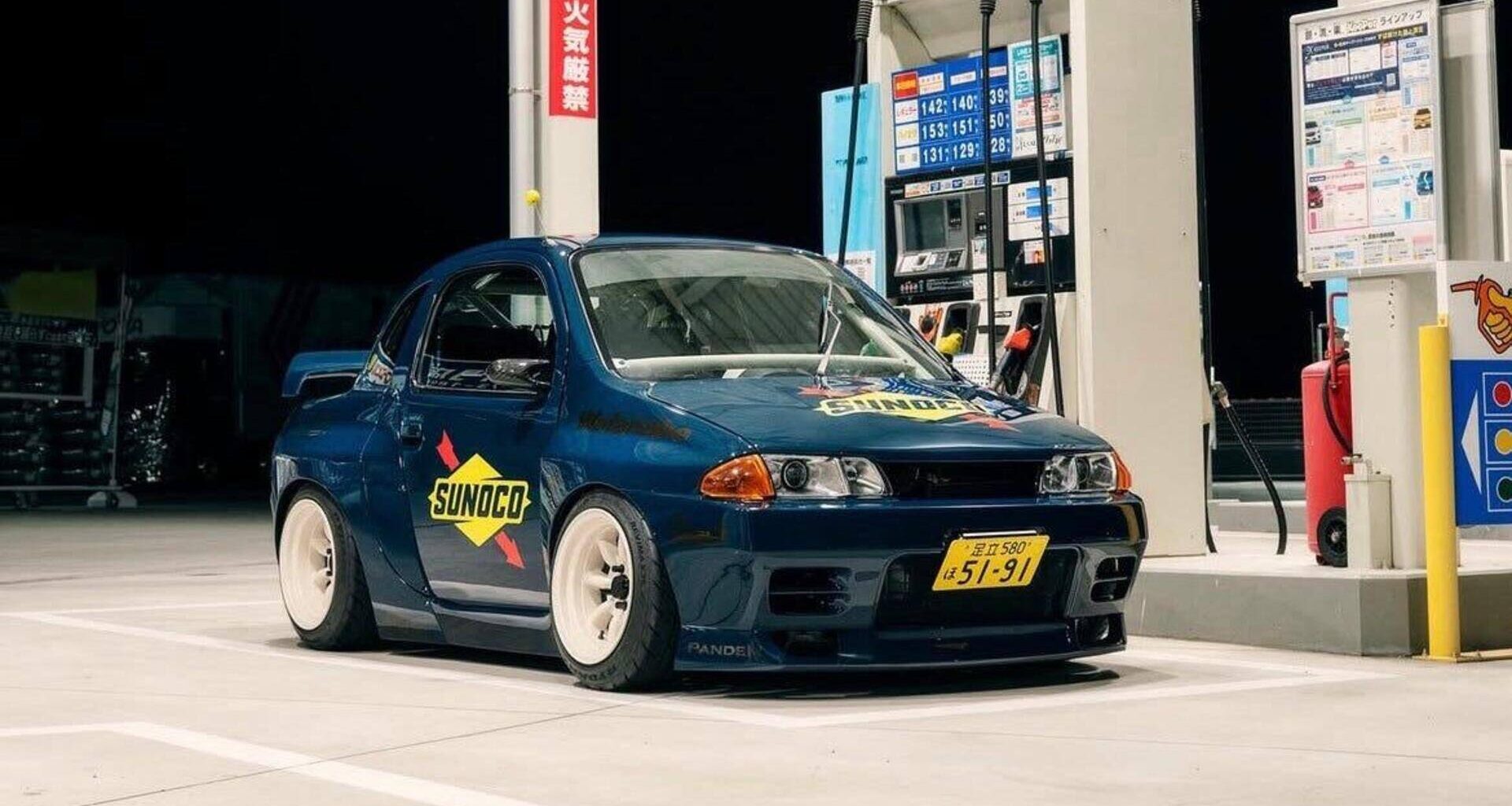 This miniature Nissan Skyline GT-R is bound to turn heads