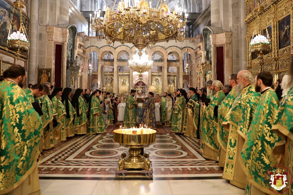 Solemn celebration of the Feast of Theophany in Jerusalem