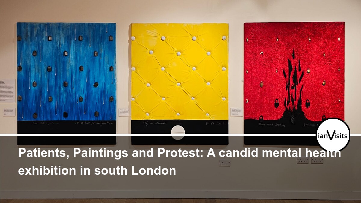 A candid mental health exhibition in south London