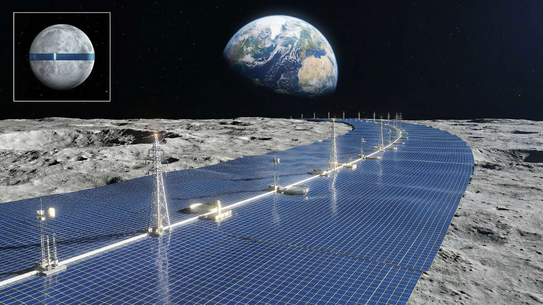 Japan proposes surrounding the Moon with an energy ring capable of powering the planet