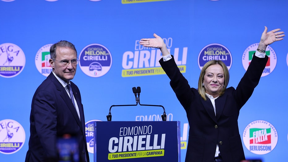 Meloni campaign trail