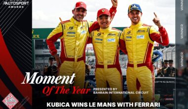 Robert Kubica’s Ferrari Le Mans 24 Hours victory voted Autosport’s Moment of the Year