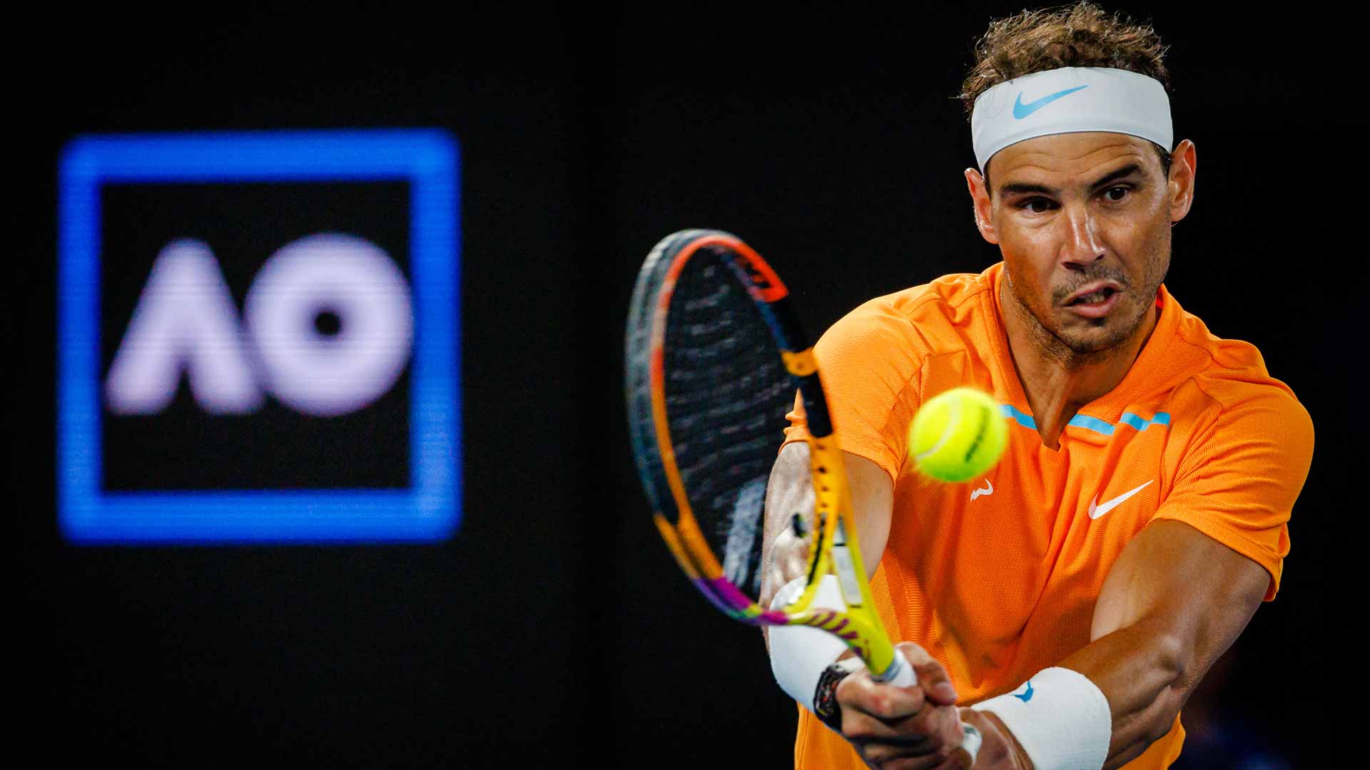Rafael Nadal won two Australian Open titles during his illustrious career.