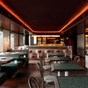 North of Brooklyn Pizzeria / MRDK - Interior Photography, Table, Lighting, Chair