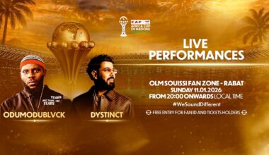 TotalEnergies CAF AFCON Morocco 2025 Fan Zones to deliver night of music and culture