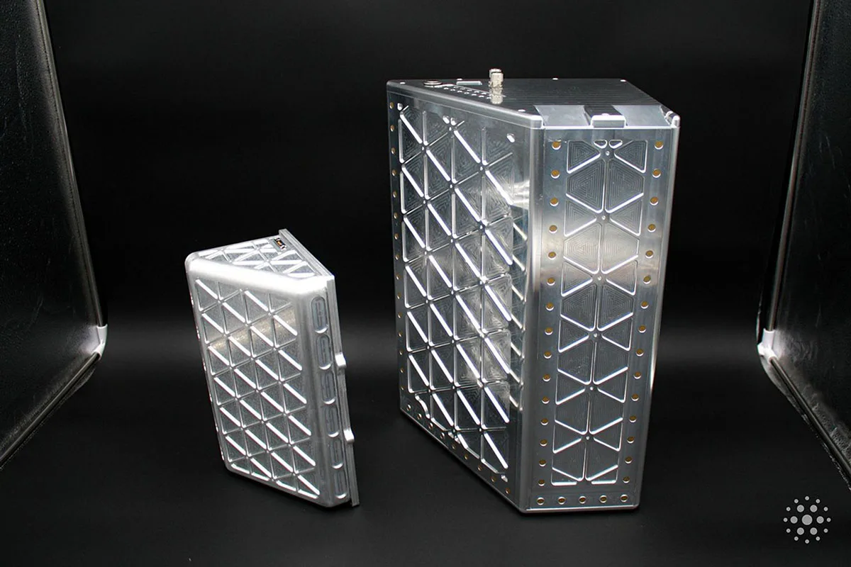 Organ chips will be taken onboard the Orion spacecraft throughout the Artemis II mission. Credit: Space Tango