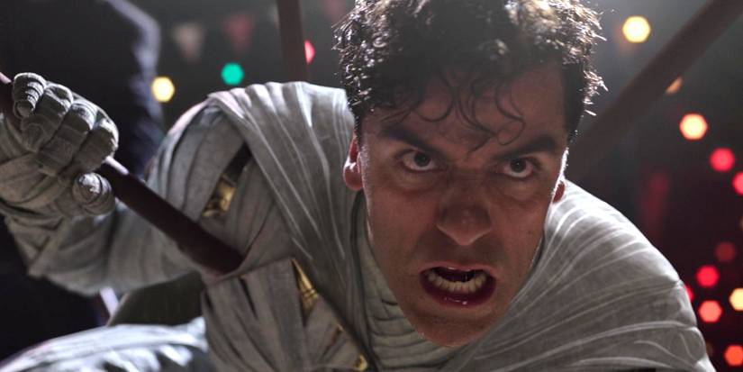 Oscar Isaac's Moon Knight screaming