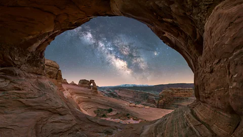 Alamy With multiple Dark Sky Parks nearby, Moab has become one of the US's most reliable places to see the Milky Way with the naked eye (Credit: Alamy)