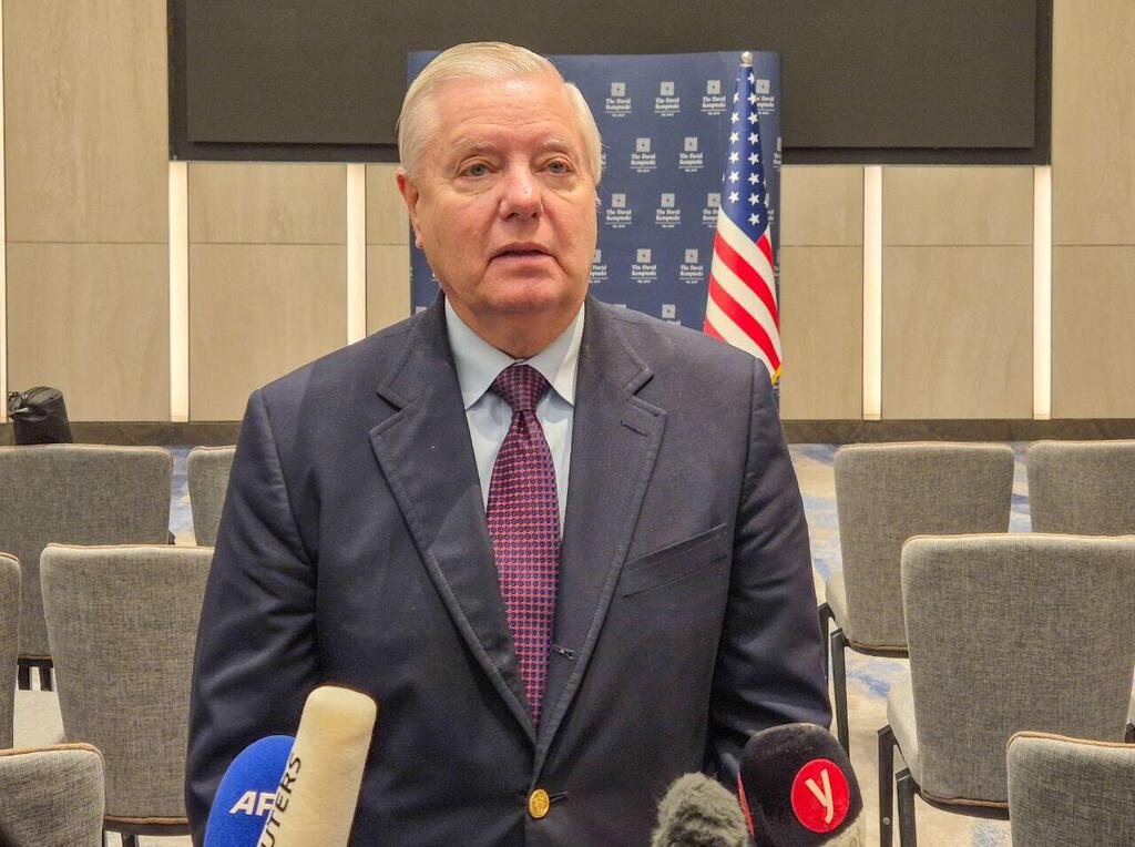 הצהרה של הסנאטור לינדזי גרהאם בזמן ביקורו בישראל